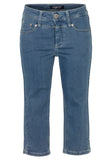 Bess Capri Jeans | Mid Blue